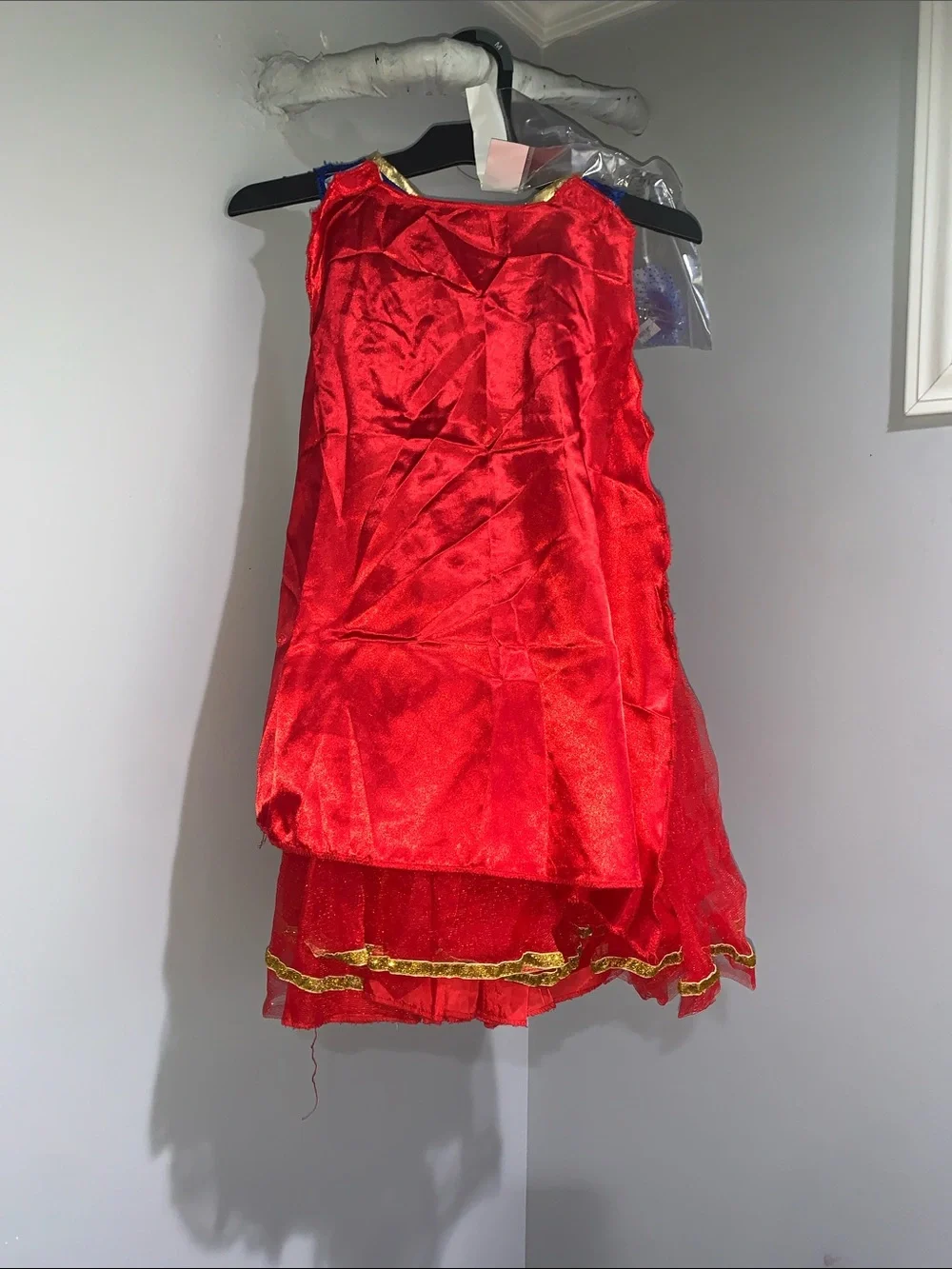 Girls superwoman Costume size small